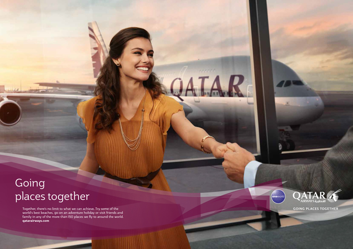 QATAR AIRWAYS ad campaign